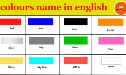 colours name