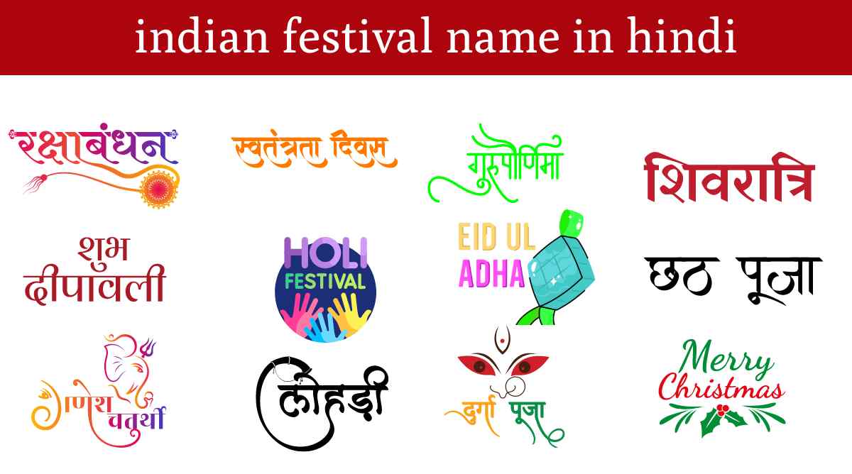 indian festival name in hindi | भारत के प्रमुख त्योहार और मेले